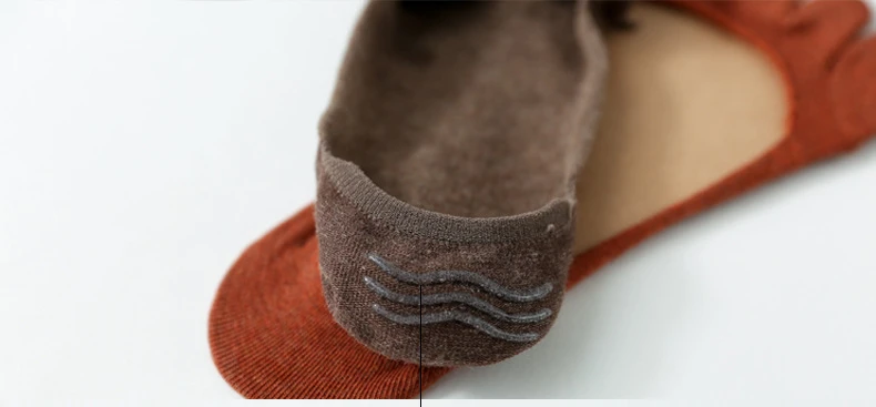 6 Paar Sommer-Zehensocken für Damen, einfache einfarbige, schweißableitende, antibakterielle, unsichtbare Mädchensocken, Laufsportsocken – Detail 5