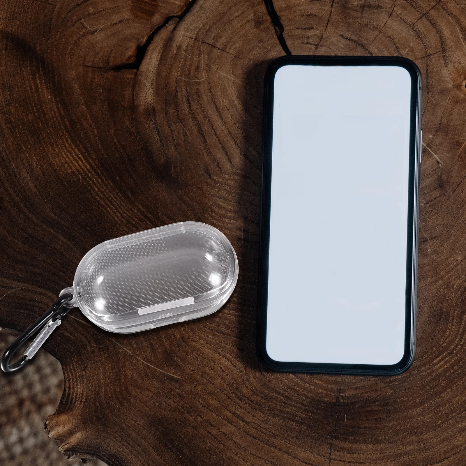 

Wireless Earphone Case Transparent TPU Protective Cover for Headphones Waterproof Pressure Resistant Charging Hole Design