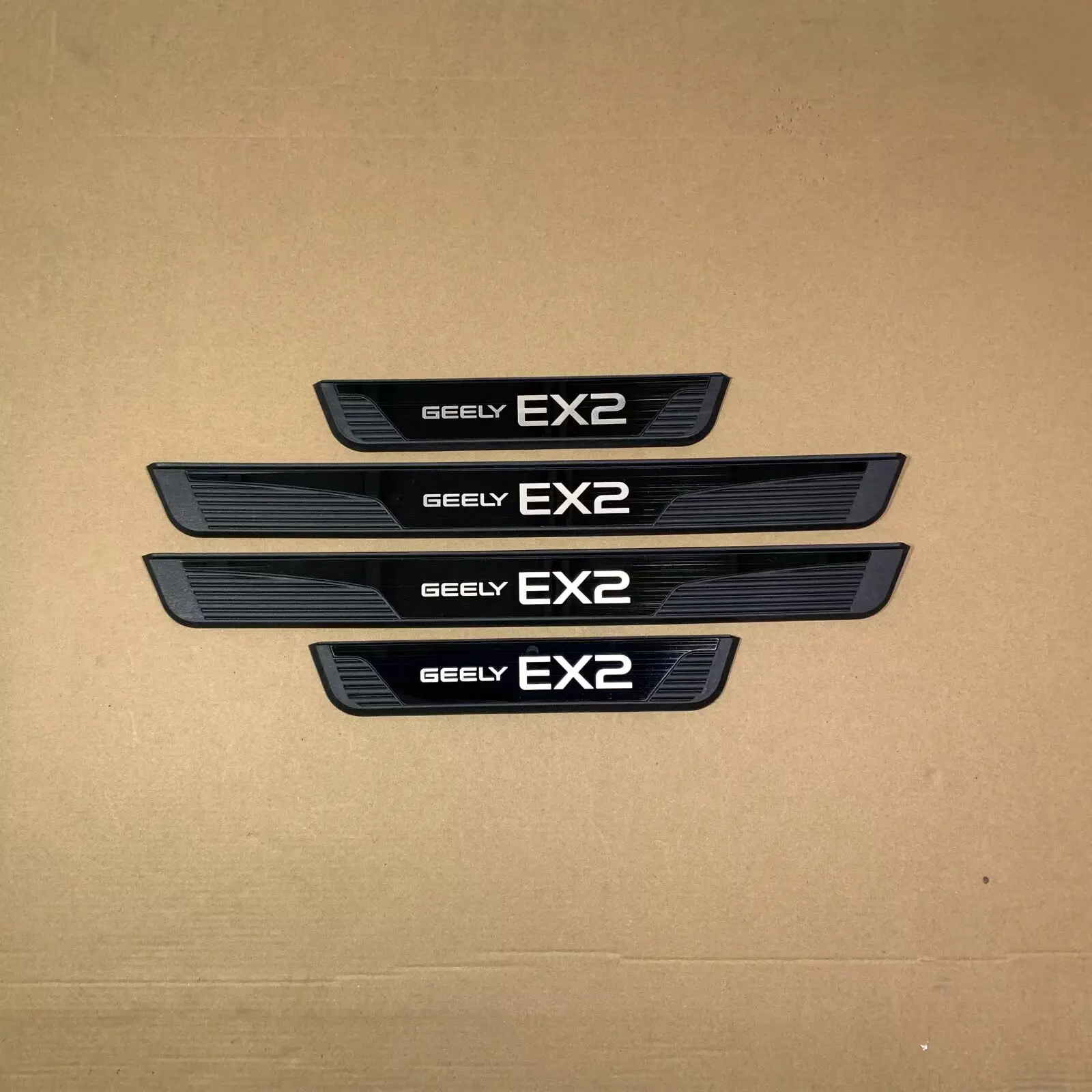 Für Geely EX2 2024 2025 2026 2027 Autoteile Türschwellen-Pedalabdeckung Zierleisten Einstiegsleisten-Schutz Aufkleber Auto-Styling Zubehör – Detail 2