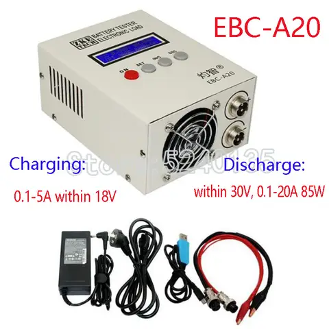 Battery Tester 30V 20A for Lithium and Lead Batteries ZUIDID