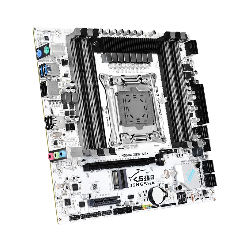 X99 Motherboard LGA2011-3 slot Support Xeon E5 2666 V3 2673/2696 V3 CPU Processor DDR3 Memory USB3.0 NVME/SATA M.2 X99E MAX