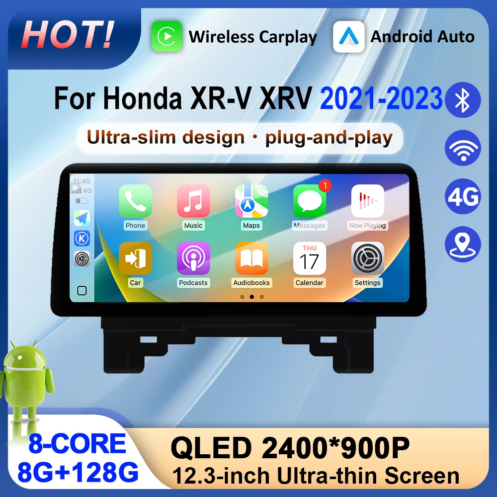 Android 16 Wireless CarPlay For Toyota Auris Corolla 2006-2012 Car Radio Lntelligent Multimedia Player Auto WIFI 4G DSP GPS