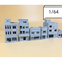 1/64 Scale Plastic ABS Model Architecture Modelling Building Kits Materials For Diorama Design  Train Layout