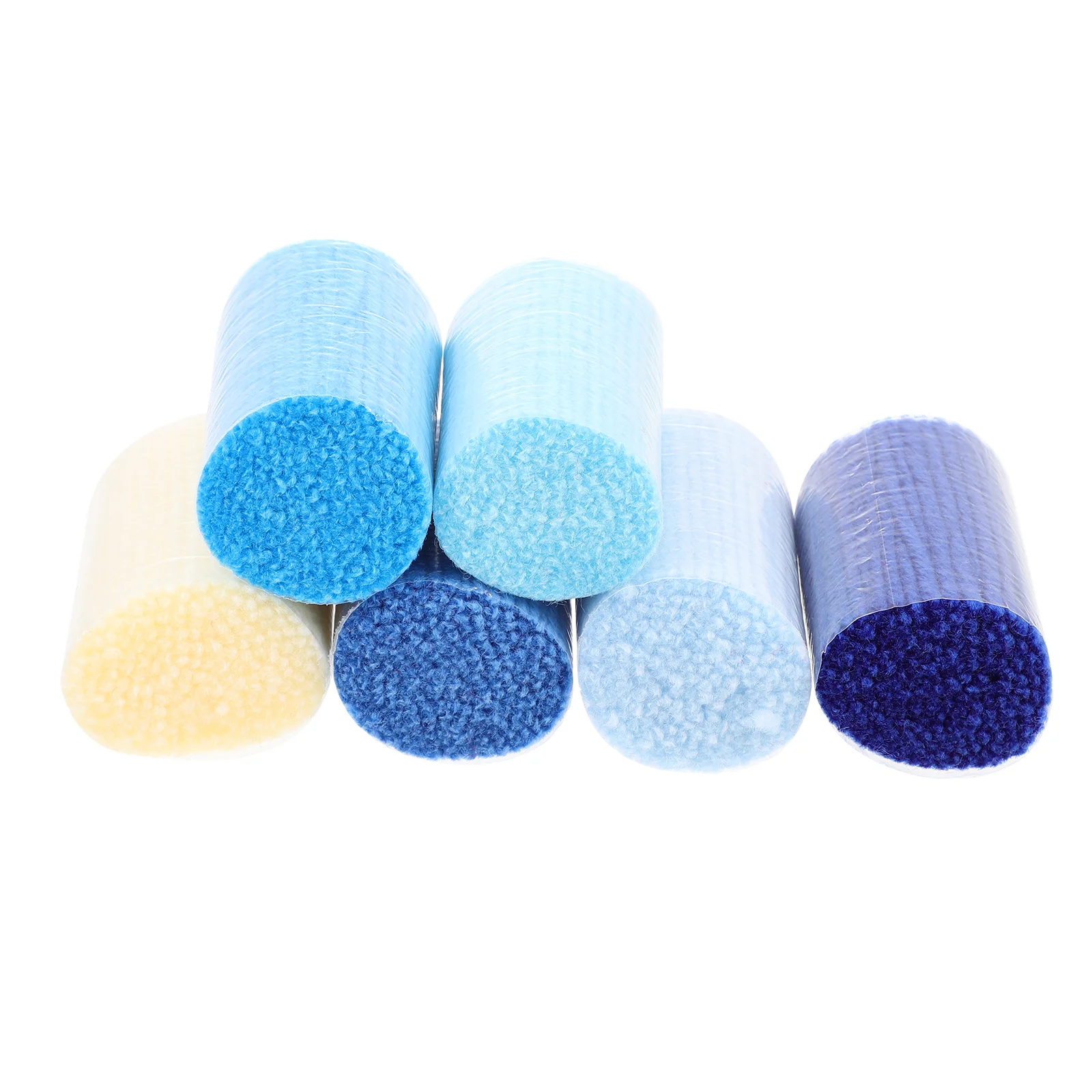 6 Pcs Section Embroidery Woven Rug DIY Crochet Yarn Latch Hook Decorative Tool Acrylic Carpet Supply