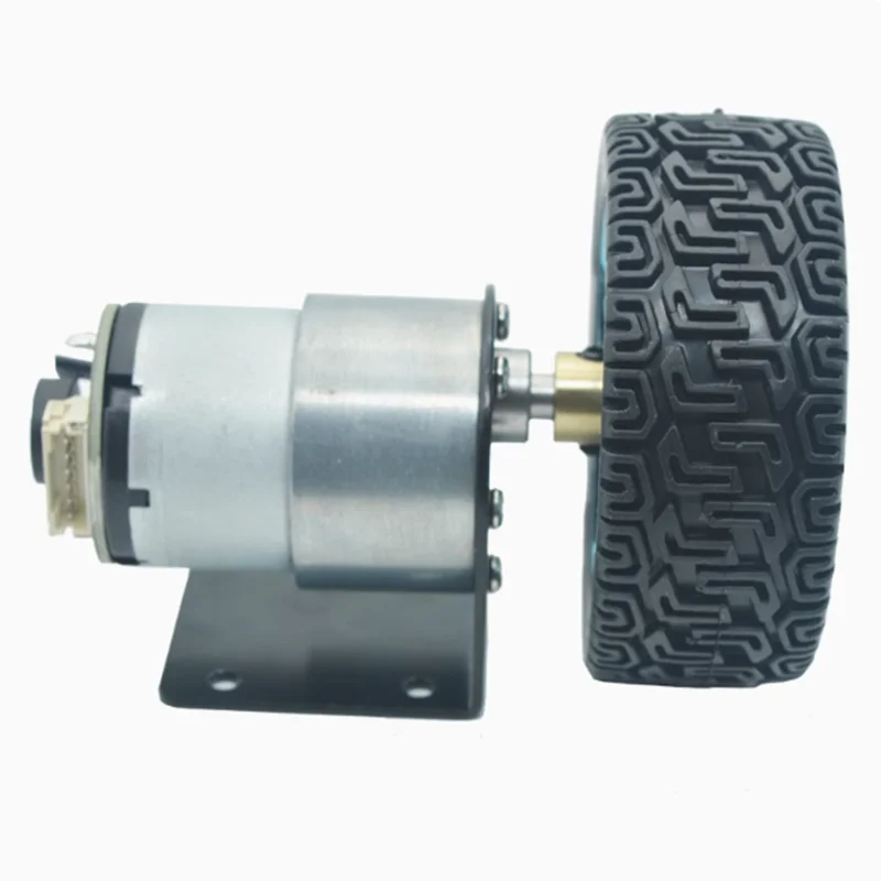 JGB37-520 Hall Encoder DC Reduction Motor 4WD Balance Intelligent Car 6V12V Small Motor 1580RPM 1000RPM 530RPM 333RPM 500RPM