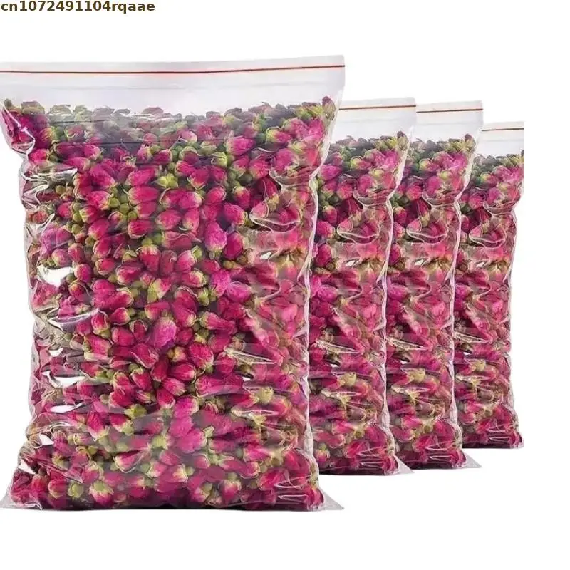 High Quality Natural Rose Buds For Aromatic Soap Candle Dried Flower Flavor Tea Women\'s Perfume Making Materials Wedding Decor