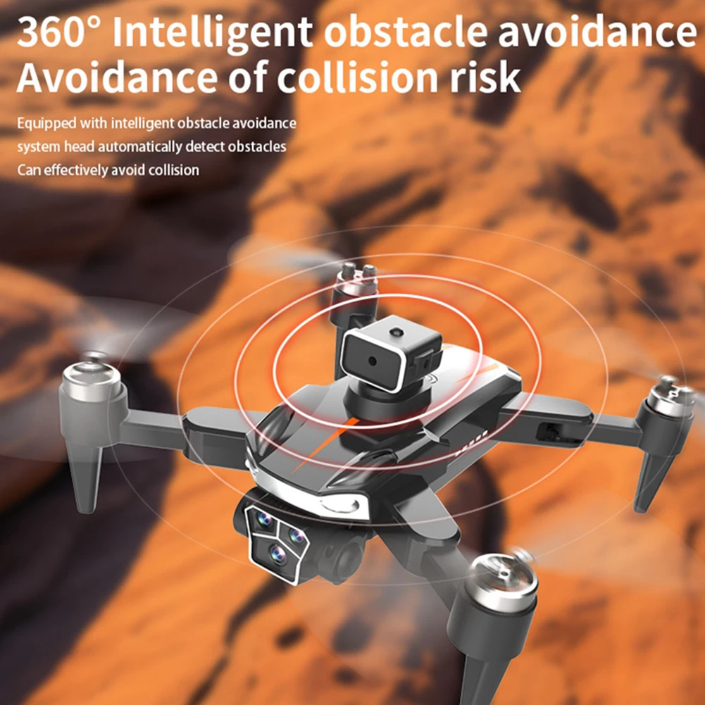 

360° Obstacle Avoidance Folable Flying-Drone Wind Resistance Quadcopters Toy For Adult Children