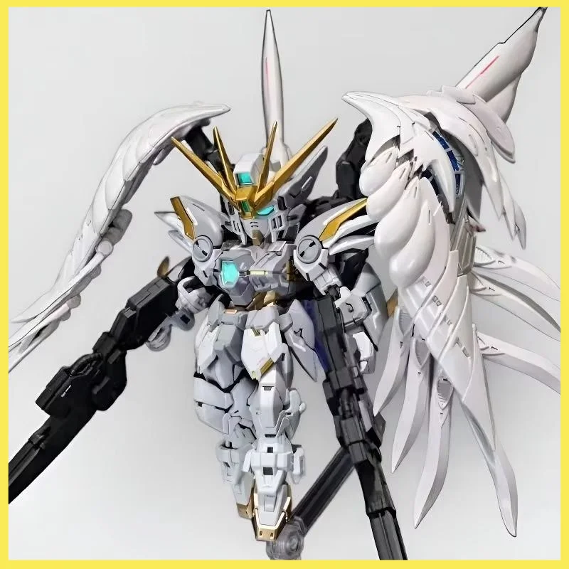

2025 Gl Model Mgsd Wing Snow White Xxxg-00ysw Assembly Model Kit Wing Zero Ew Xxxg-00w0 Robot Action Figure Plastic Model Toy