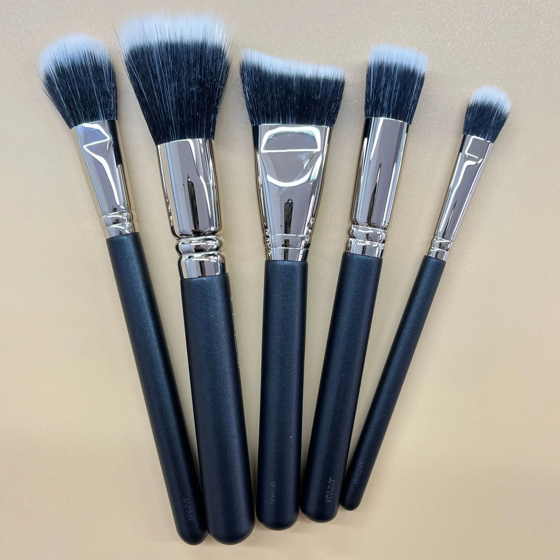 1pc M series Stippling Makeup brushes Powder Contour Make Up Brush Animal Hair Eye Liner Wood handle High quality Cosmetic tools