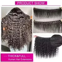Deep Wave Human Hair Bundles 24 26 28 inch Deep Curly Bundles Natural Human Hair for Women Brazilian Raw Hair Extensions 5