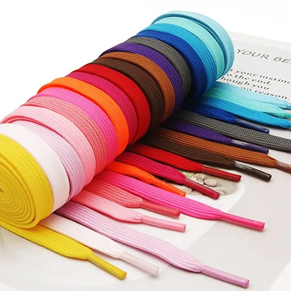Durable Solid Color Braided Shoelace 120cm All-match Cross Braiding Strap Shoes Accessories Sneakers Laces Women Men