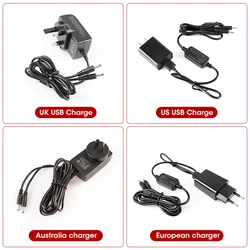 8,4 V, 1,5 A Ladegerät für beheizte Handschuhe Ladegerät für wiederauf ladbare Batterien beheizte Socken Heiz jacken uns eur USB Ladegerät au uk us