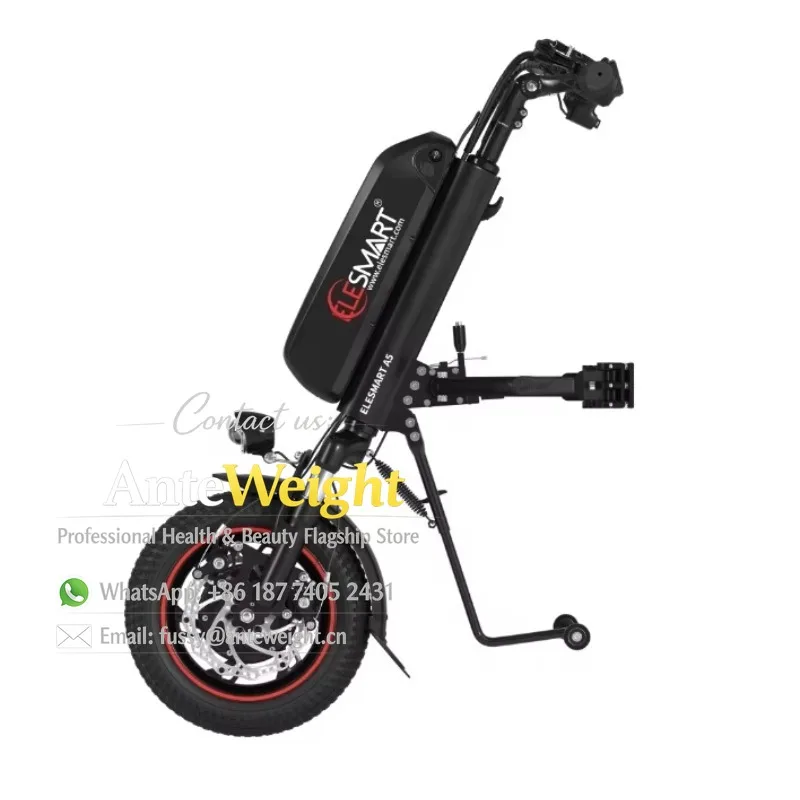 500W 50km Lithium Battery Wheelchair Head Traction Head Wheelchair Drive Wheelchair Driven Front End