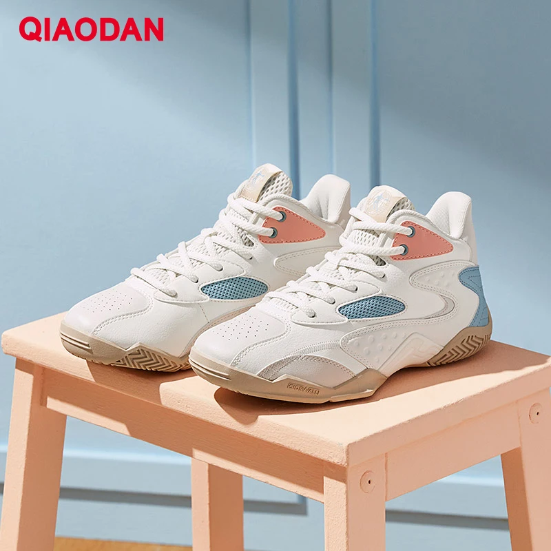 QIAODAN Basketball Shoes for Women 2023 Summer New Professional Anti-Friction Athletic Breathable Comfortable Sneaker XM46222003