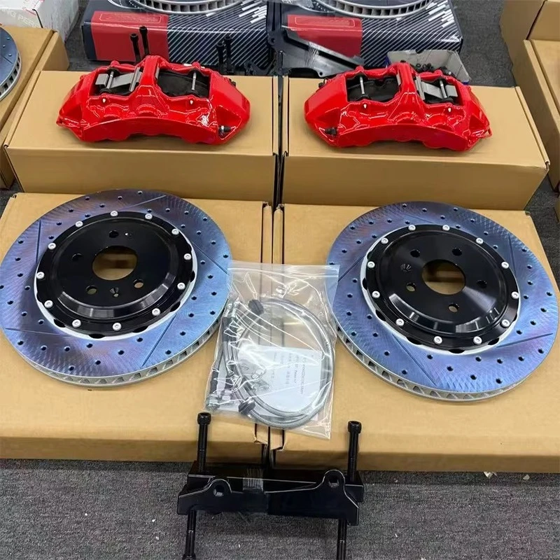 

Factory Custom Big Brake Caliper Kit GT6 6 Pot Fits 355mm 380mm 405mm Brake Discs Universal for All Vehicle Models