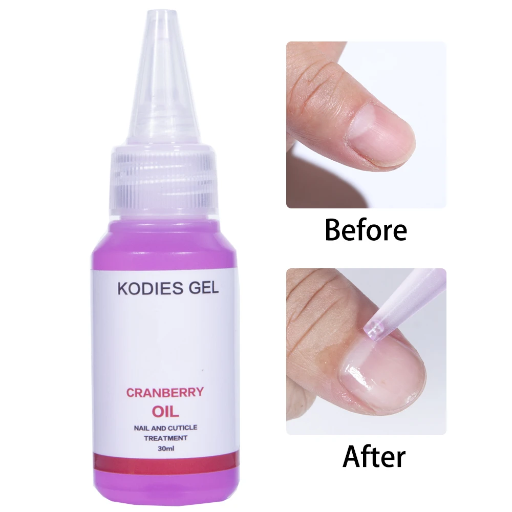 KODIES GEL olio per cuticole 30ML Professional Nail Nutrition Oil Treatment Manicure Nails Art Care liquido rivitalizzante per la riparazione della pelle