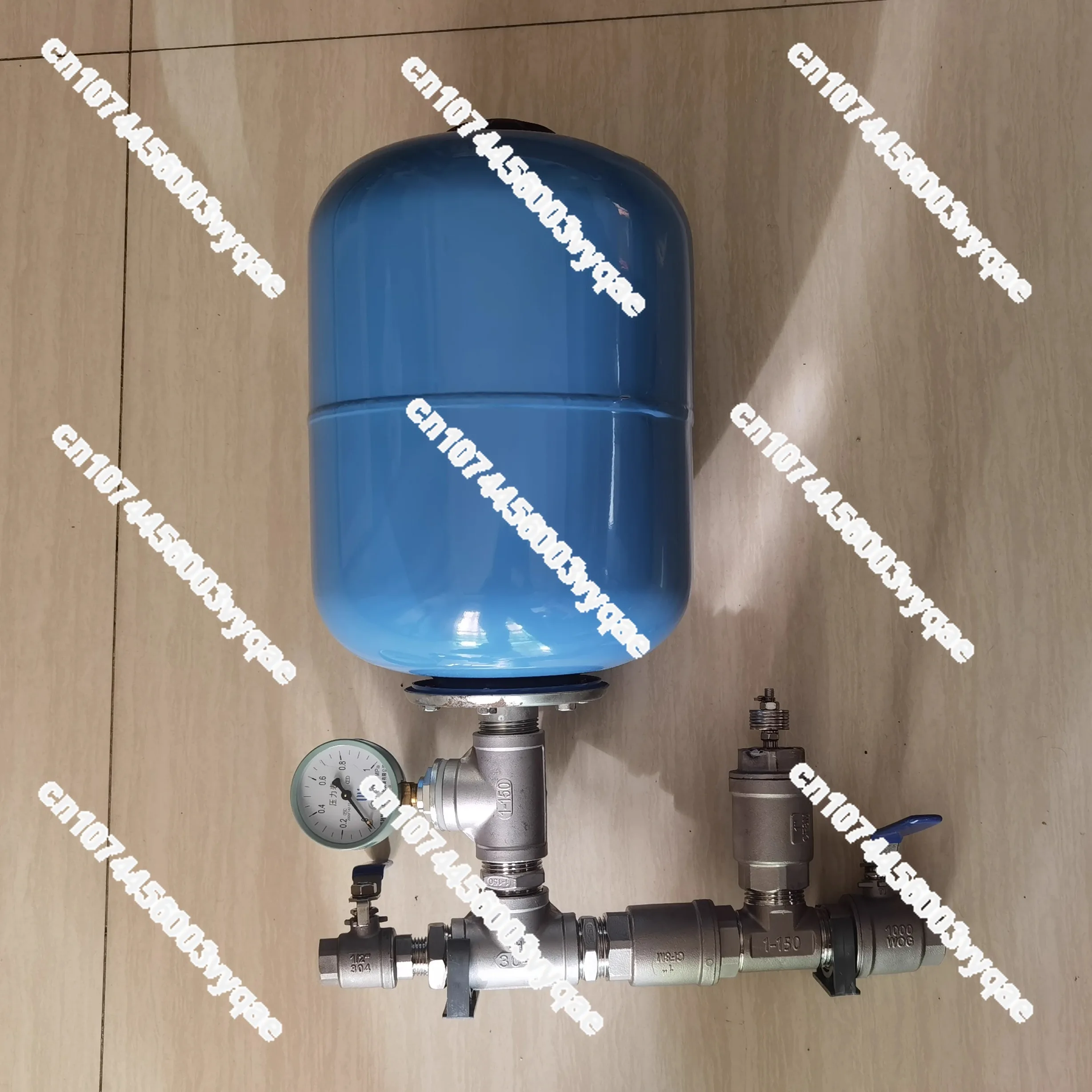 1 Inch 304 Stainless Steel Water Hammer Pump - Electricity & Fuel-Free, High-Lift, Self-Priming Hydraulic Ram