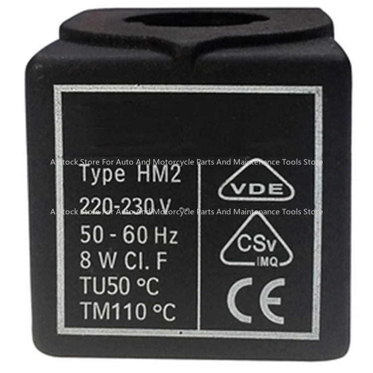 For HM2 Solenoid Valve Coil Type HM2 220V~ 230V 8W AC220V Cold Storage Air Conditioning Refrigeration Solenoid Valve