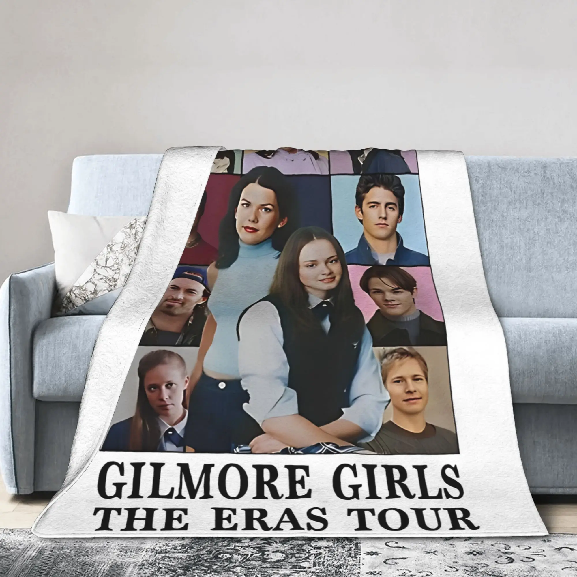 Gilmore Girls Blankets Velvet  Winter  Portable Super Soft Throw Blanket for Bedding Office Quilt