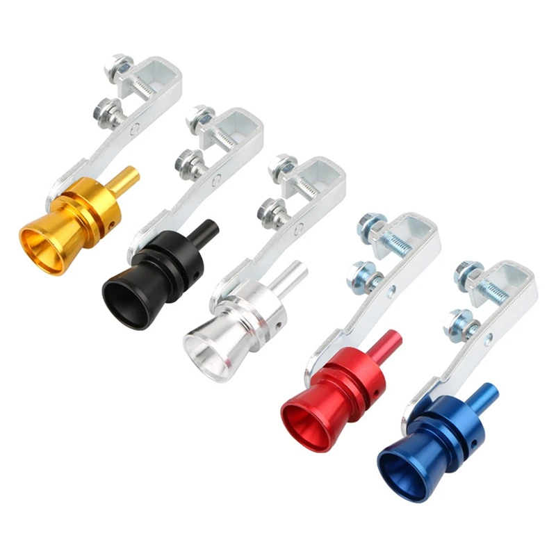 Car Turbo Sound Whistle Muffler Exhaust Pipe Auto Blow off Valve Simulator Sounder Motorcycle Accessories