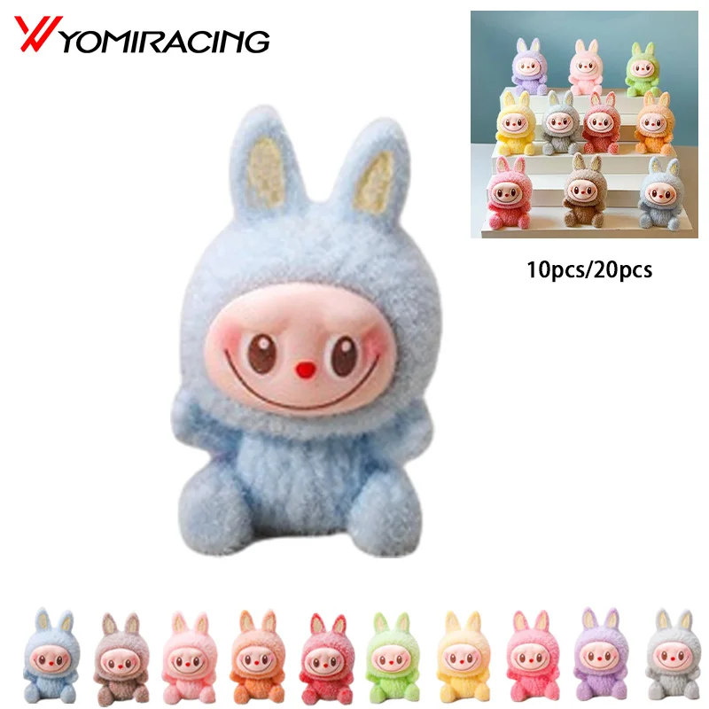 10/20PCS Macaron Mini Blind Box Dolls Cute Random Assortment for DIY Crafts Bag Charms Sweet Decoration Surprise Toy Collection