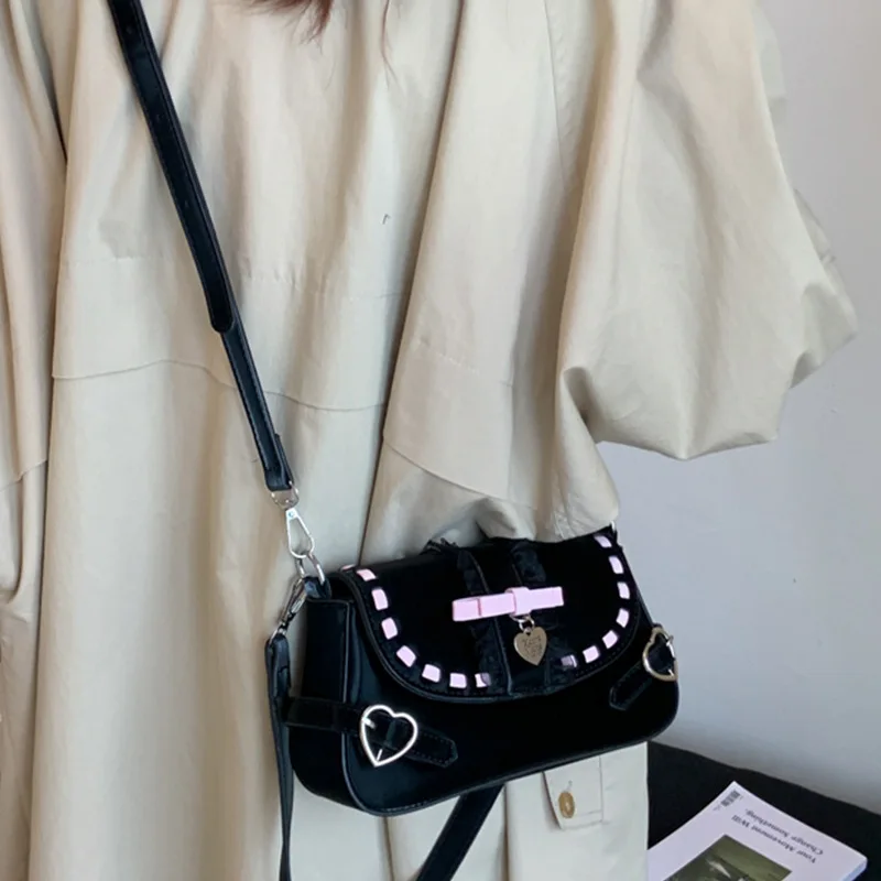 

​​2025 New Niche Bow Underarm Bag Sweet Shoulder Crossbody Purse for Women Stylish Commuter Handbag Cute Versatile​
