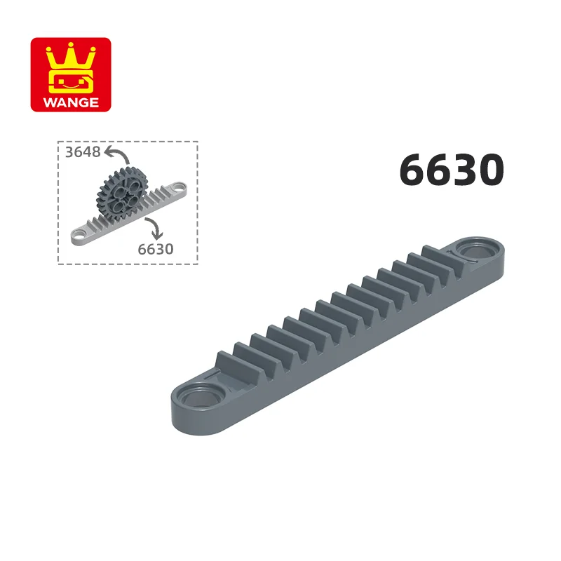 Wange 6630 100 g/70 sztuk techniczna przekładnia 1x8 z otworami klocki Moc kompatybilne z cegłą DIY części zamienne