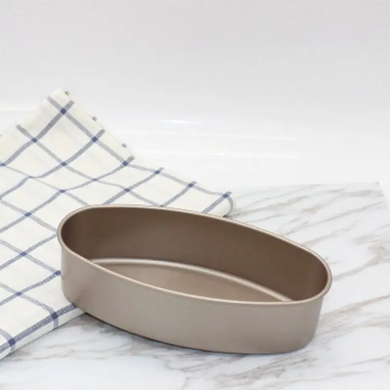 9 pollici antiaderente ovale tortiera cheesecake pagnotta stampo per pane teglia da forno cucina fai da te forniture bakeware