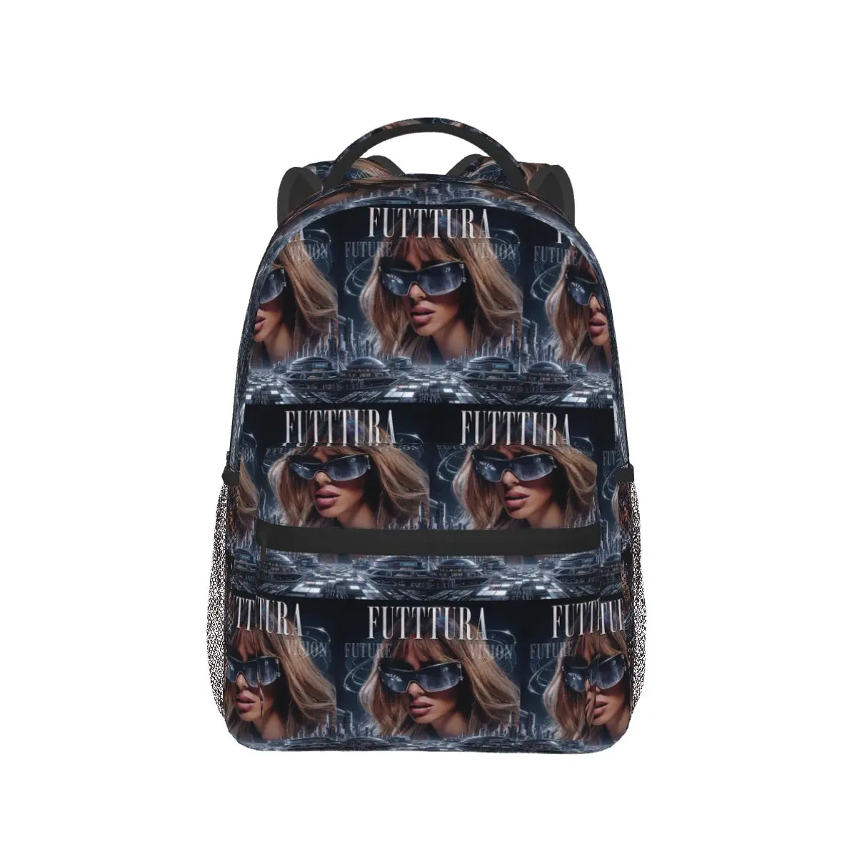 

Singer Tini Stoessel Backpack Hot Sale Daypack Large Capacity Children BookBag School Bag Shoulder Bags for Men Women