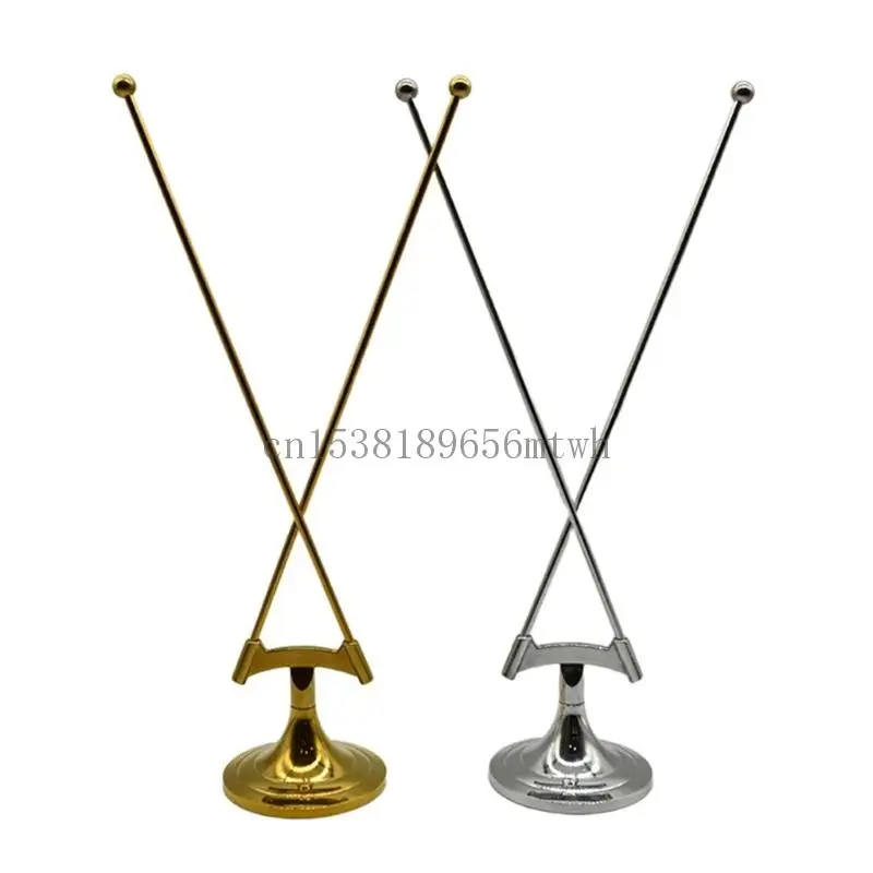 

Crosses Desk Flagpole Zincs Сплавы сплавы офиса, владелец долговечности для организации и продвижение мероприятий B03D