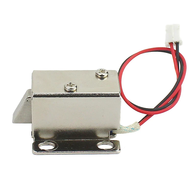 Small Electromagnetic Solenoid Lock DC6V 12V 24V MINI Electric Bolt Cabinet Draw Lock Release Assembly Solenoid Access Control