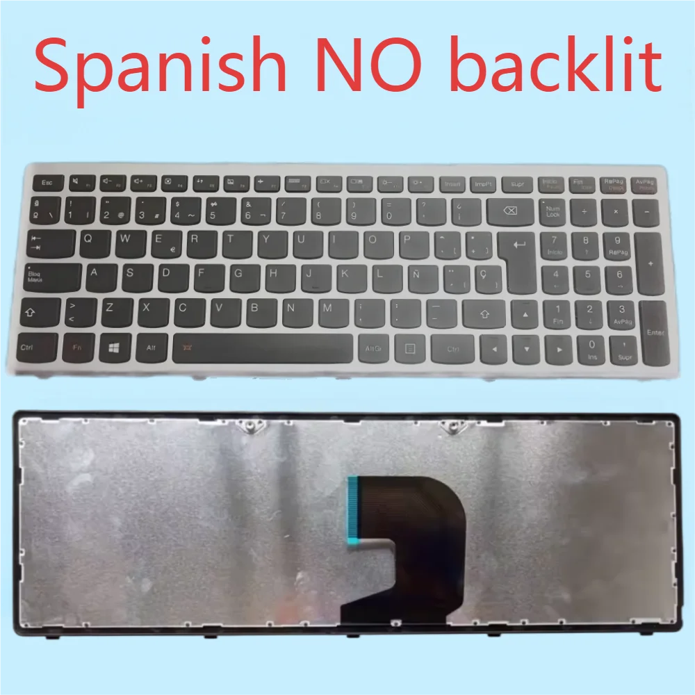 

Z500 Spanish keyboard For Lenovo Ideapad Z500 Z500A Z500G P500 P500A Laptop Sp