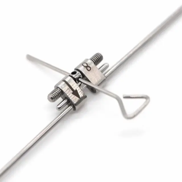1Pcs Lab Mandibular Bracket Bow Expander, Rapid Bow Expander Screw Spiral Bow Expander, Orthodontics Fixed Appliance s
