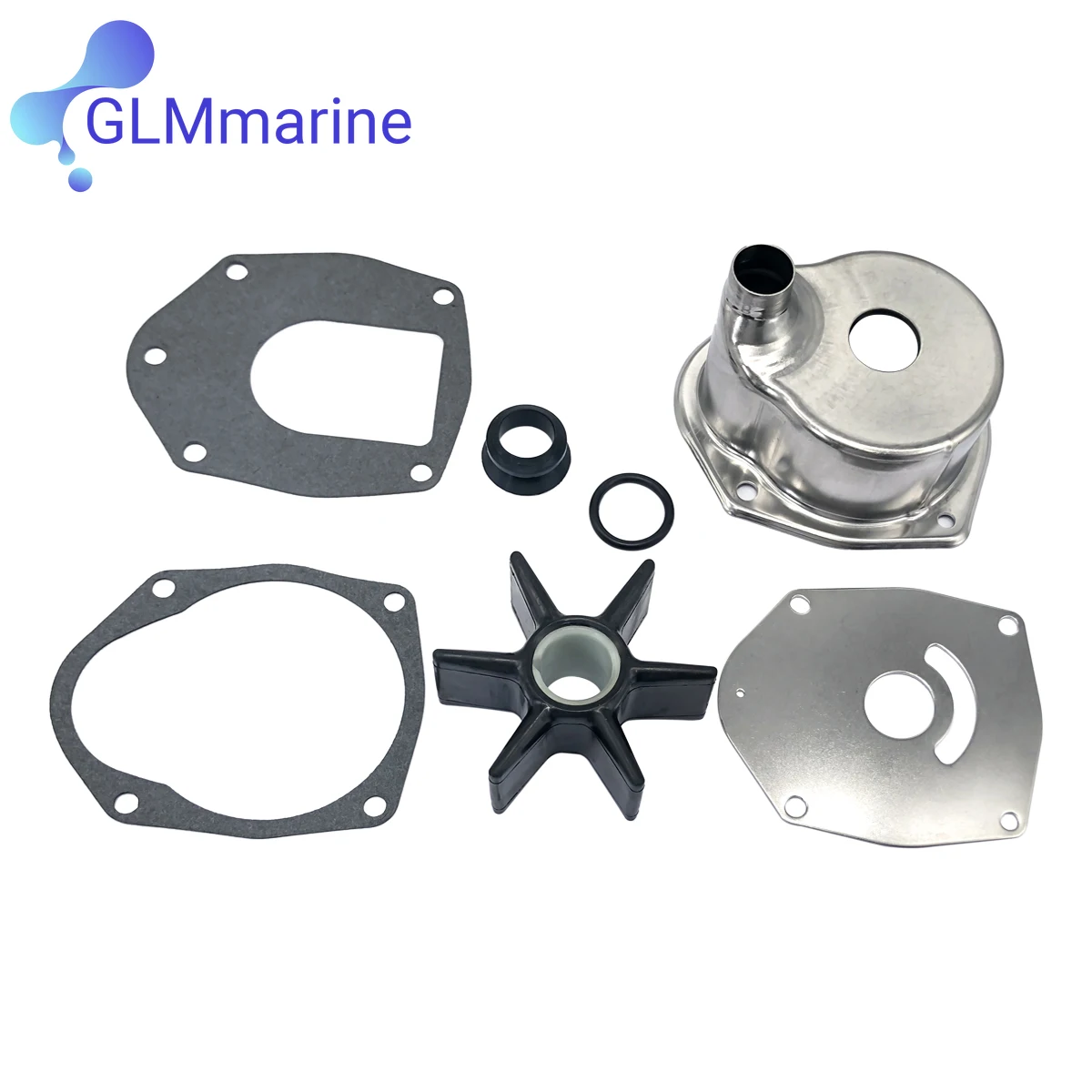 

Water Pump Impeller Kit for Mercruiser Sterndrive Alpha I Gen II Chrysler/Force/US Mercury Mariner 30-250 HP 8M0061040