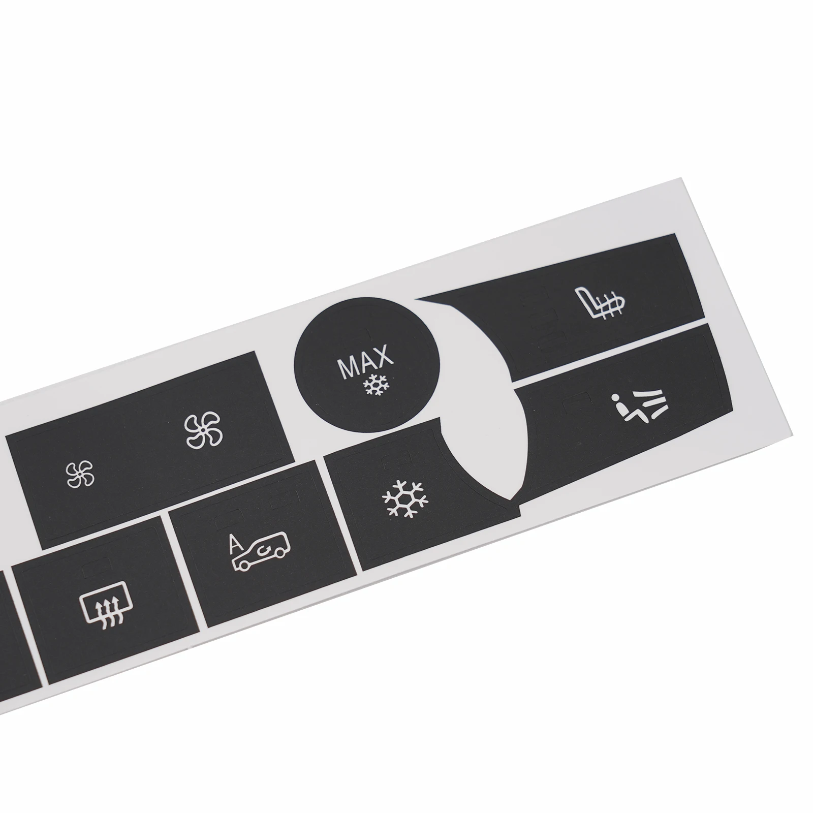 For BMW X5 E70 X6 for e71 Repair Sticker Repair Decal 50*200mm Easy Application Mproved Visibility White Characters