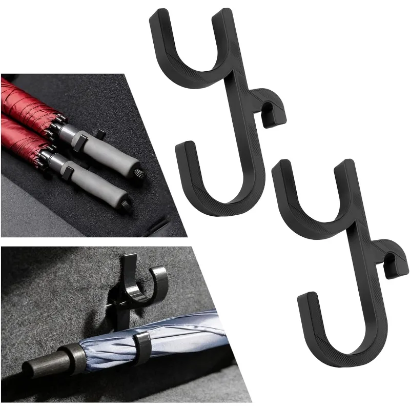 Car Umbrella Hook Umbrella Car Mount Trunk Hanger Clip Storage Backseat for Seat Visor Truck Boat Stroller Wheelchair