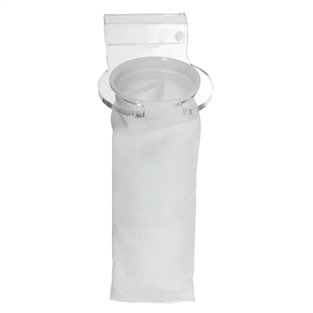 

Filter Bag Holder Brackets for Fish Tank Aquarium Pond Mesh Sock Drawstring Filtration Mount Premium Material Durability Garbage