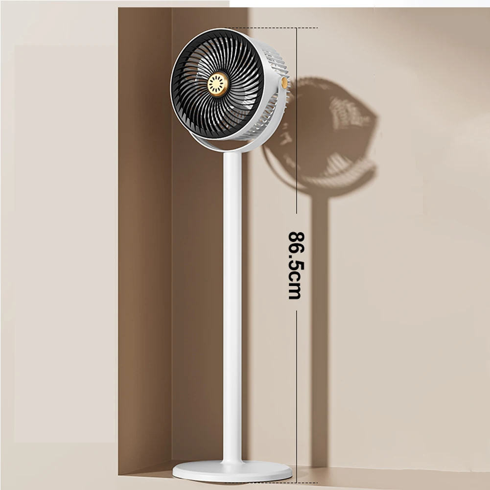 Wireless Standing Fan with 360 Degree Oscillation 5 Speed Levels Aromatherapy Function and Built in Rechargeable Battery