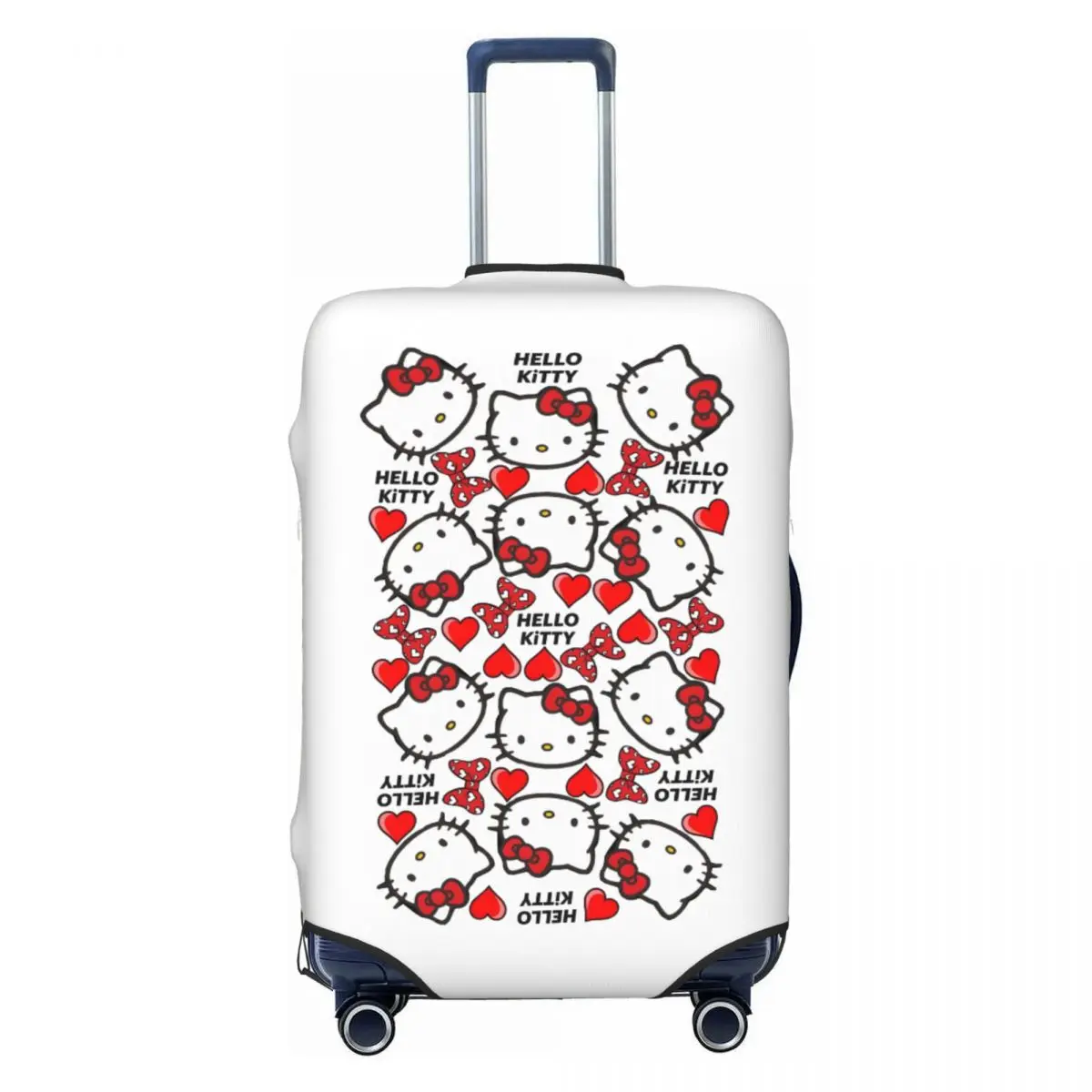 

Пользовательский чехол для багажа Sanrio Cat Hello Kitty, эластичный дорожный чемодан, защитные чехлы, костюм для 18-32 дюймов