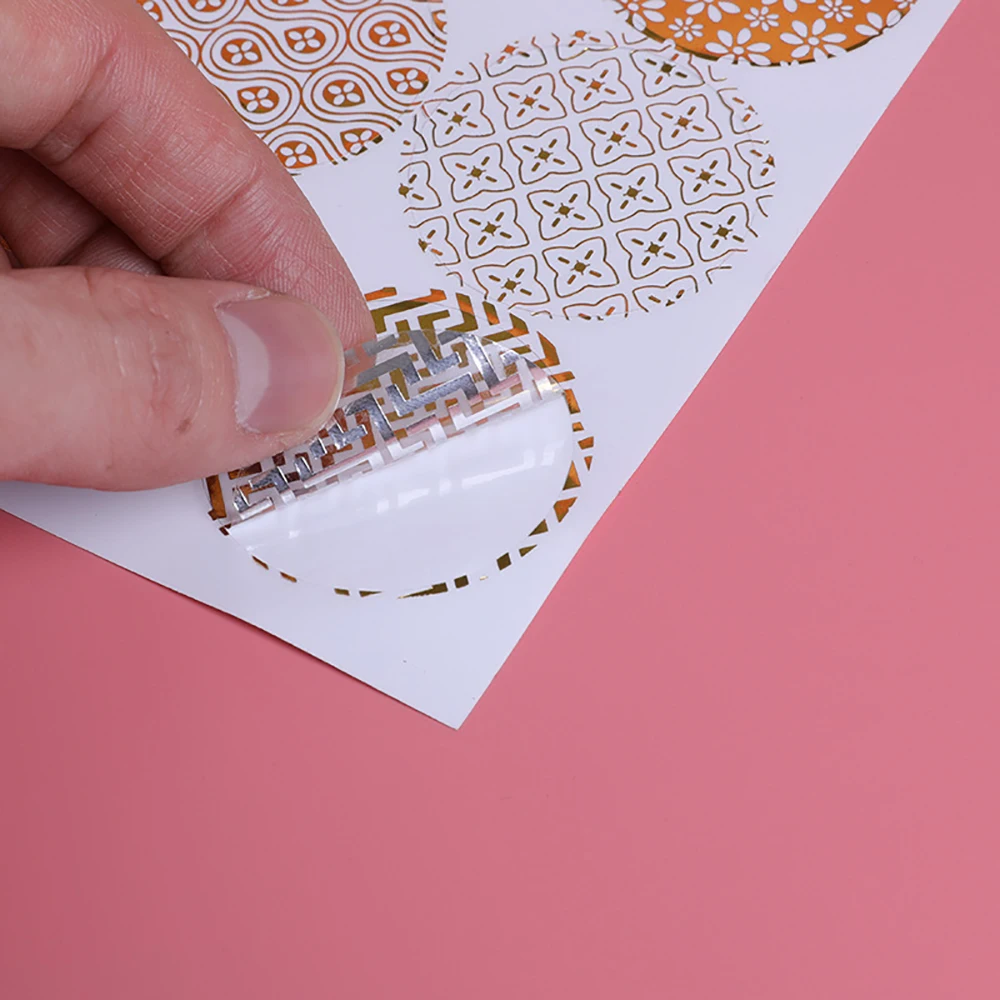 Autocollant rond transparent e - Wedding Package Gold avis et prix