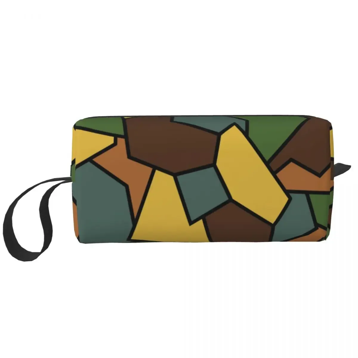 Travel German Camouflage Camo Toiletry Bag Kawaii Multicam Makeup Cosmetic Organizer Women Beauty Storage Dopp Kit Case