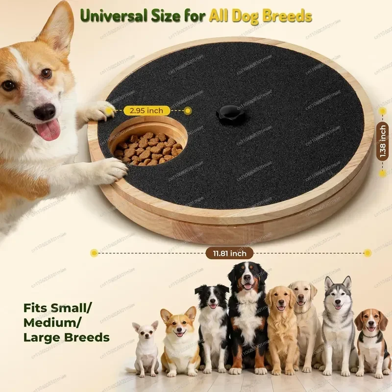 Wooden Dog Nail Grinder Round Rotating Claw File Solid Wood Pet Nail Trimmer Scraper Tool for Small Medium Dogs Cats Grooming