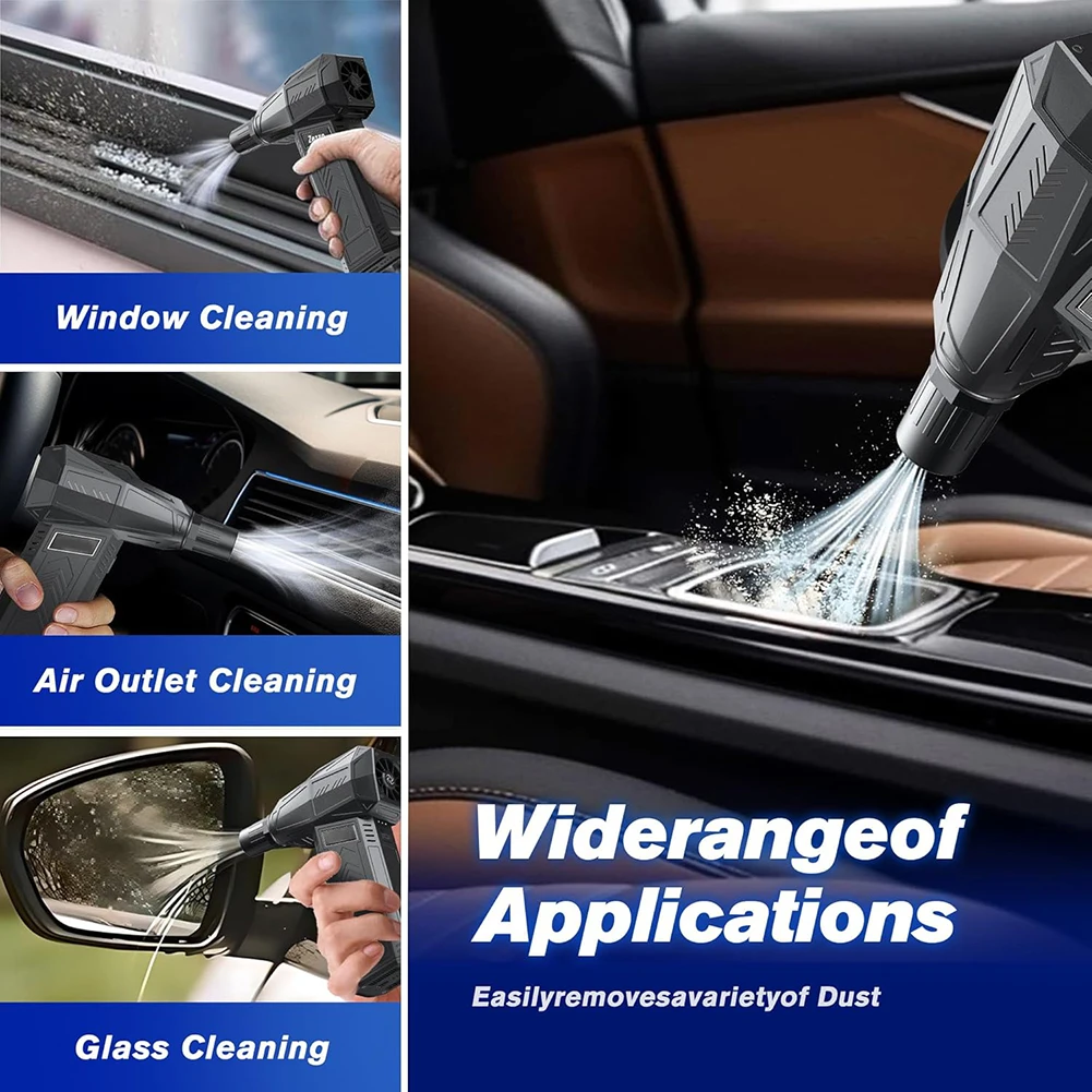 Advanced X11 Turbo Fan Handheld Blower with Intelligent Safety Features and High Speed Capability at 130000 RPM