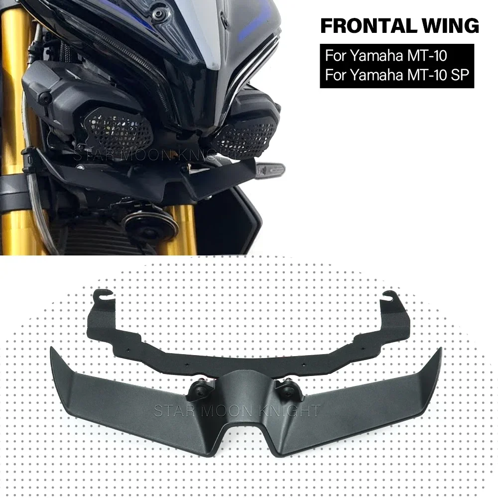 Headlight Wing Panel For Yamaha MT-10 MT10 SP MT-10 SP Motorcycle Frontal Wing Front Spoiler Deflector