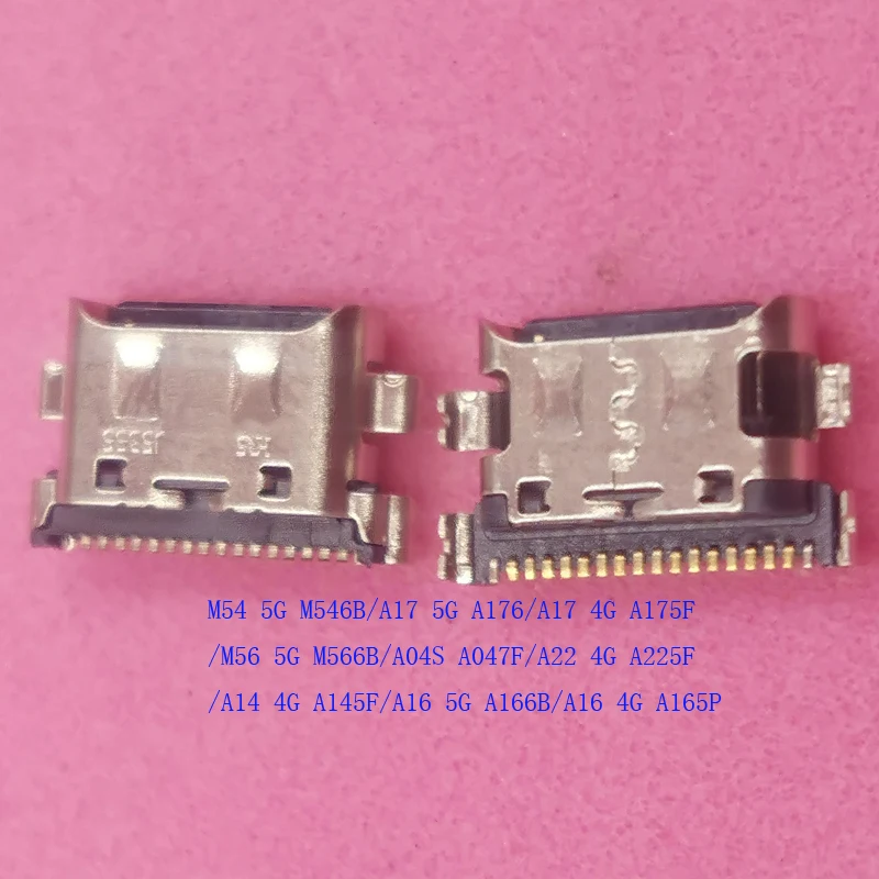 

10-100 шт. USB-разъемы для зарядки и док-станций для Samsung Galaxy M54 A14 A17 A16 M56 A04S A22 A047F A225F A145F A176