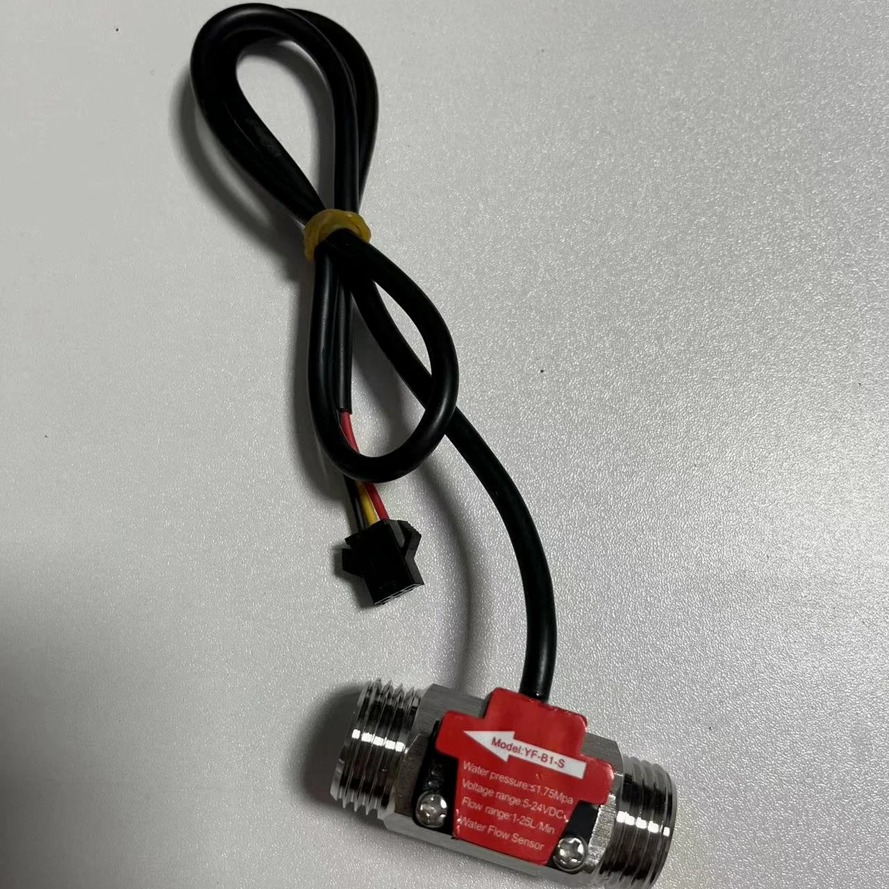 Imagem -02 - Medidor de Fluxo Eletromagnético Aquecedor de Água Dispensador de Água Vazão Minutos 50 mm Yf-b1-s Aço Inoxidável