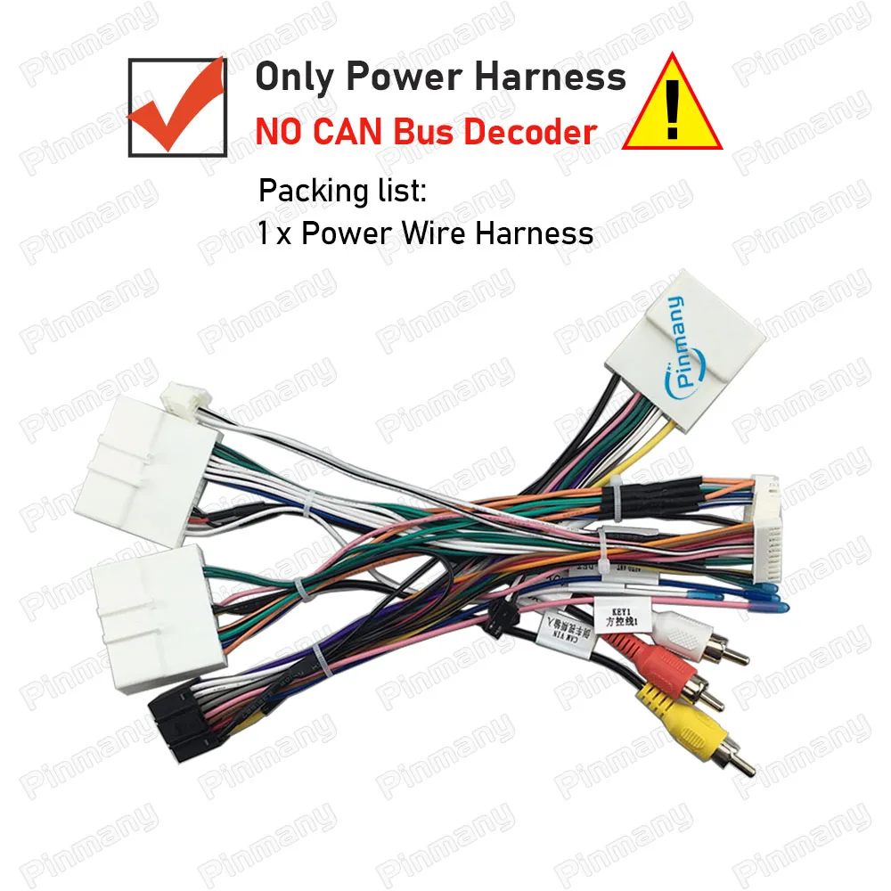 Car Radio Power Wire Harness Connector CAN Bus Adapter RNC15 for Renault Clio 4 5 Kadjar Express Duster Jogger Taliant Sandero