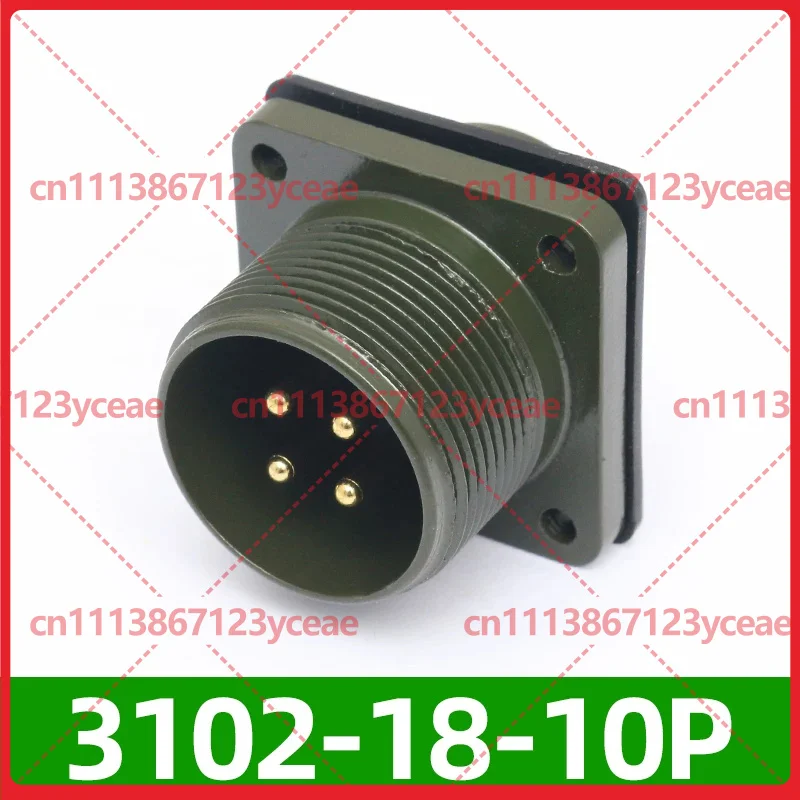 For Industrial Equipment, 5015 Waterproof Circular Aviation Connector 4 Pin, MS3108A18-10S MS3102A18-10P Plug Socket