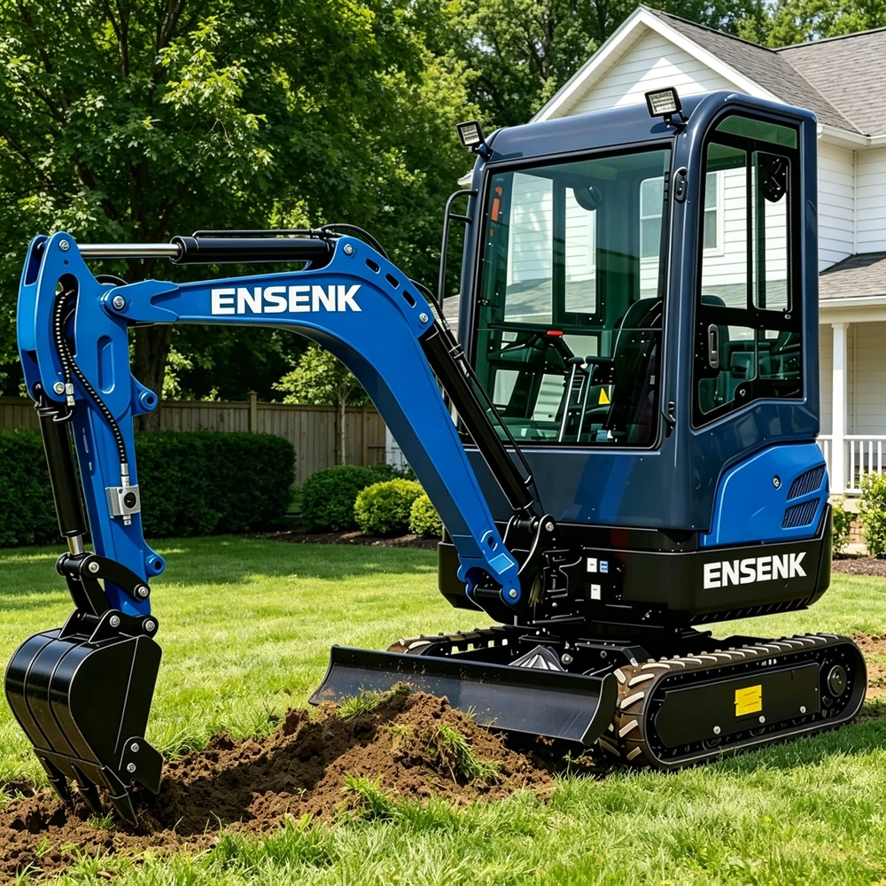

Mini Excavator Construction 1.0Ton 1.7Ton 2.0Ton 3.0Ton Yanmar engine EPA Euro5 Multifunctional Trenching