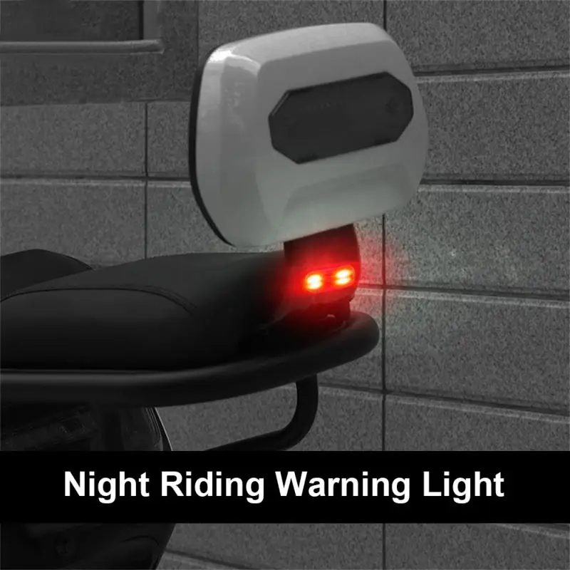 LED Bicycle Helmet Light Taillight Waterproof Motorcycle Helmet Backpack Bike Safety Signal Warning Rear Lamp Luces Para Casco